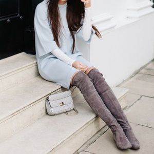 Stuart Weitzman Gray Lowland Boots